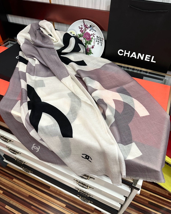 ブランドマフラー素材ディテール